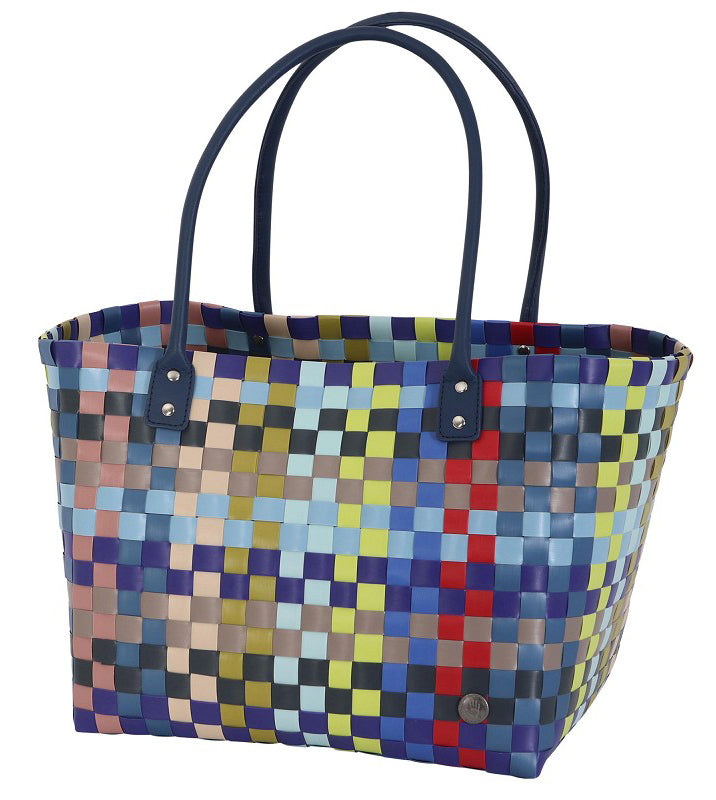 Bolso Con Asas (Colores Varios) De Pvc