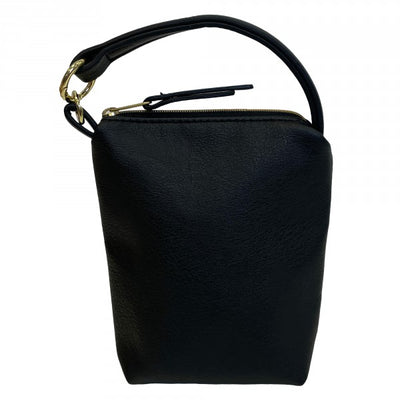 Bolso De Mano (Negro) De Pvc