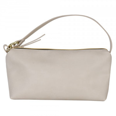 Bolso (Gris, Beige) Con Asas Más Cartera De Mano De Pvc