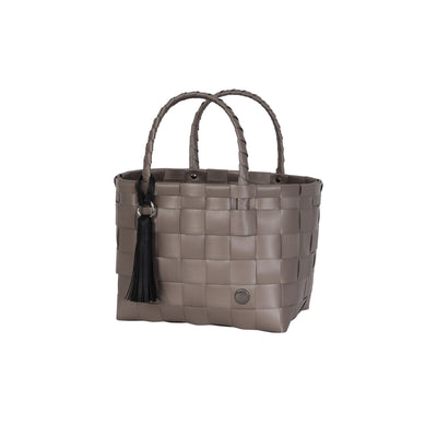 Bolso Pequeño (Topo) Con Asas De Pvc