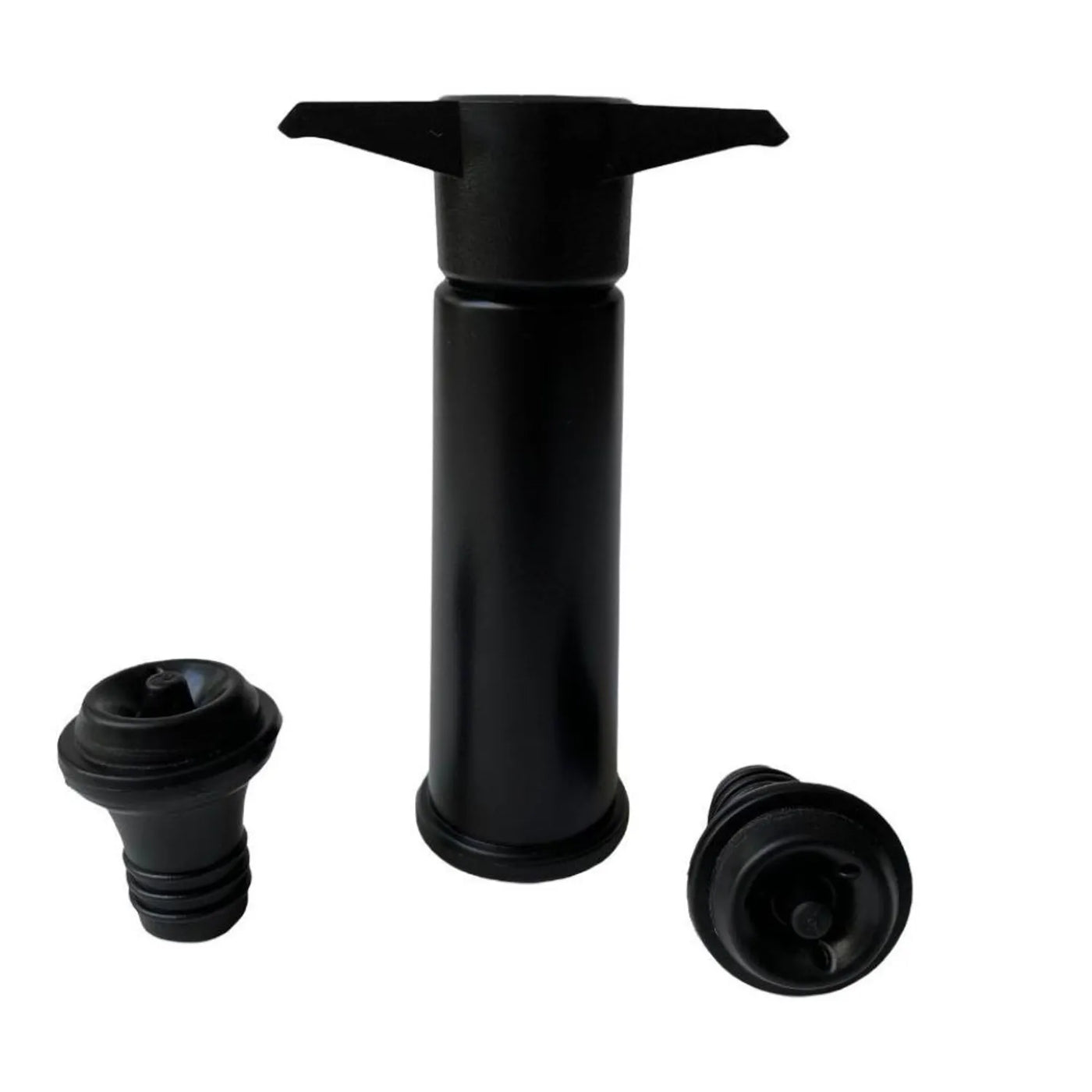 Bomba De Vacío Para Conservar Vinos + 2 Tapones De Plástico
