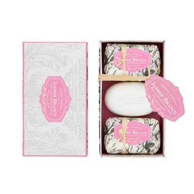 Set de 3 jabones - Castelbel White Jasmine 3x150g