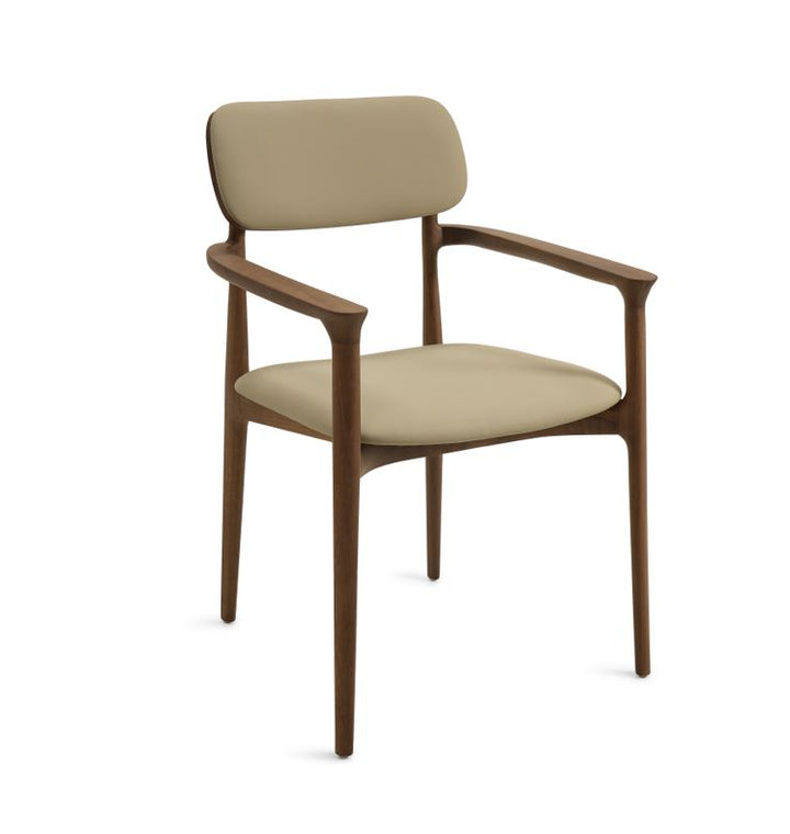 Silla De Comedor Tapizadas Patas De Madera