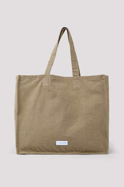 Bolso Grande Con Asas (Topo) De Algodón
