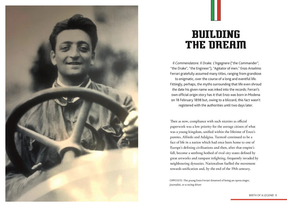 Libro, The Story Of Ferrari De Papel