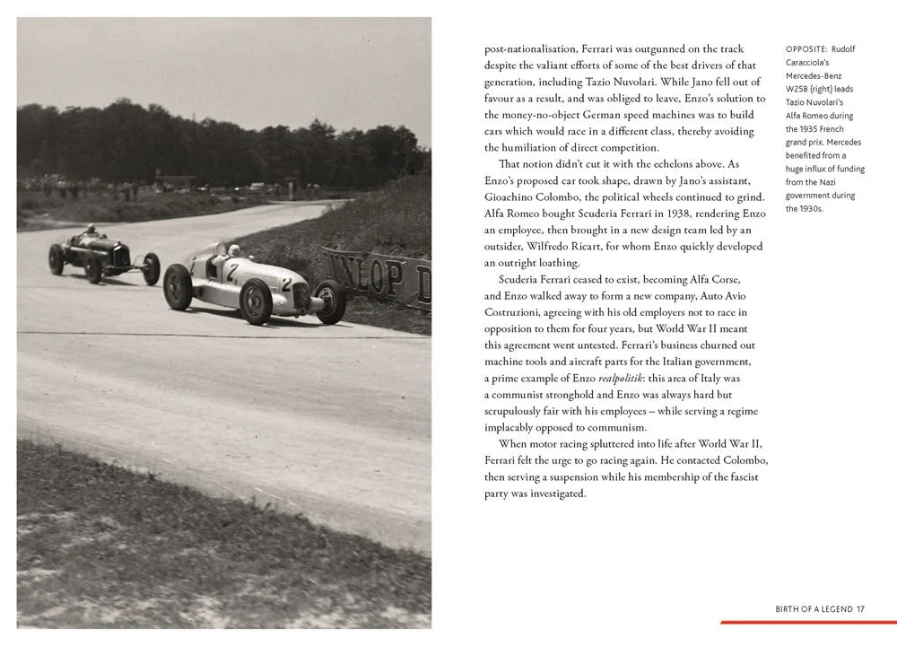 Libro, The Story Of Ferrari De Papel