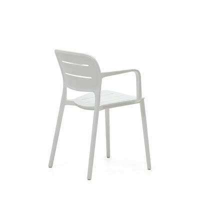 Silla De Comedor (Blanco) De Pvc