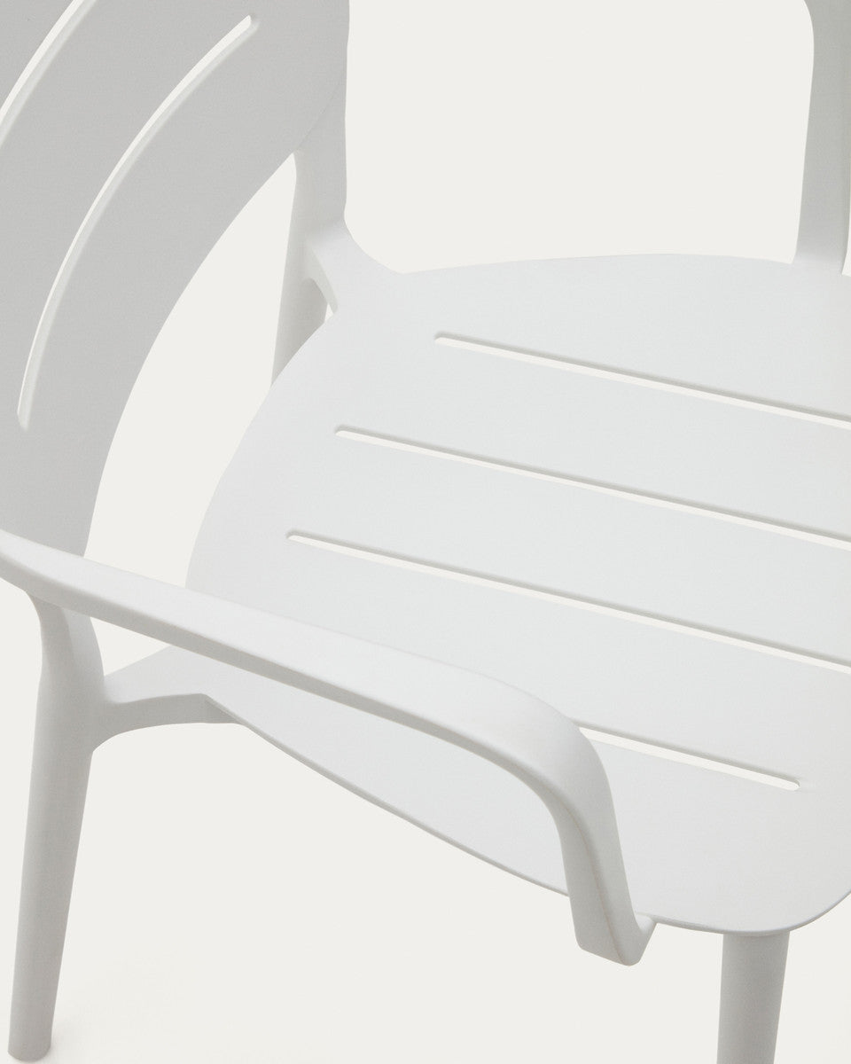 Silla De Comedor (Blanco) De Pvc