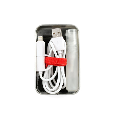 Set De Limpieza Y Organización De Cables Usb De Plástico