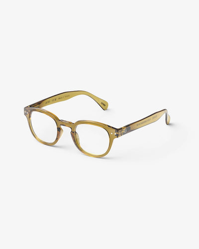 Lentes #C Reading Golden Green +3