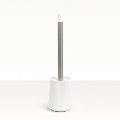 Cepillo Para Aseo De Baño (Blanco) De Plástico