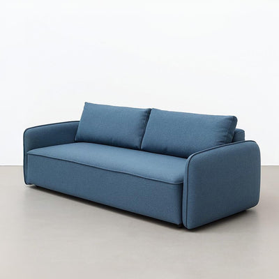 Sofá Cama 3 Cps Tapiz G8220 Estructura De Madera