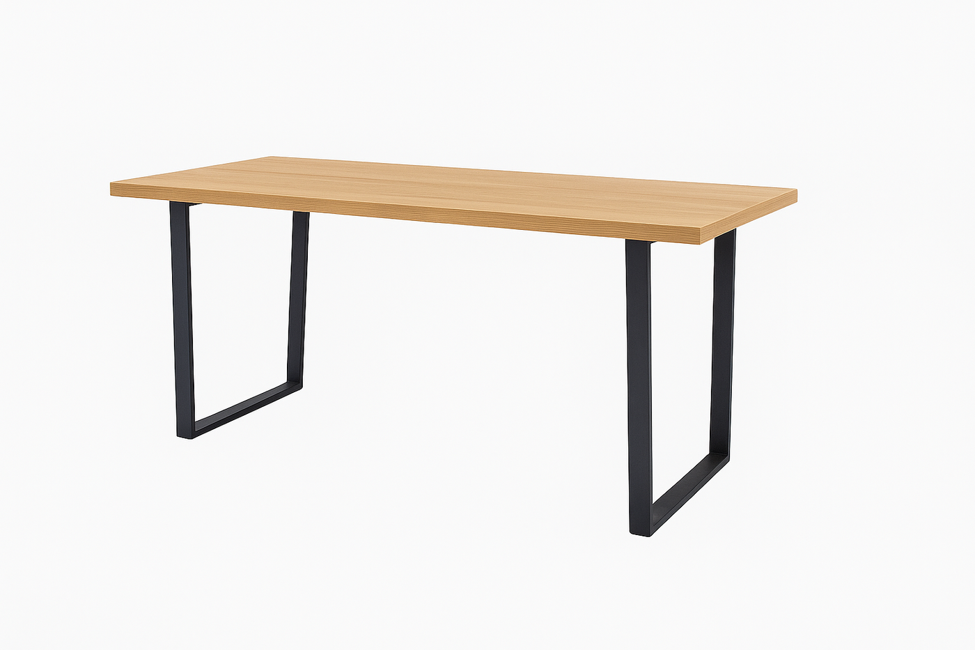 Mesa De Comedor (Natural) Tablero Mdf Y Melamina Estructura De Madera