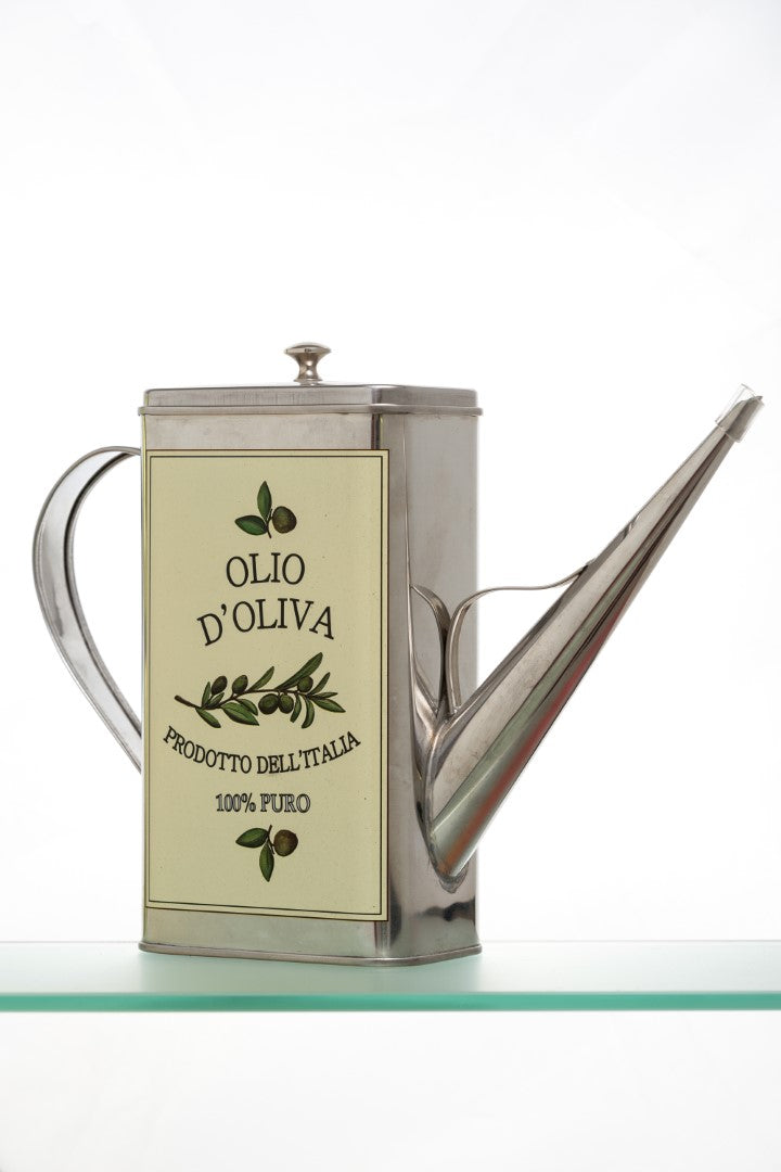 Aceitera Con Asa (Oliva) 500 Mltrs De Acero