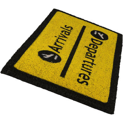 Felpudo Decorativo Diseño "Letras" De Plástico