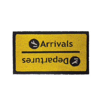 Felpudo Decorativo Diseño "Letras" De Plástico