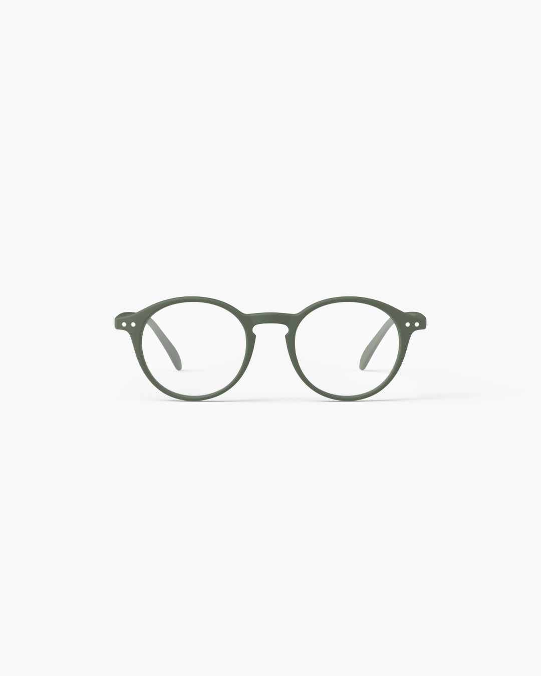 Lentes #D Reading Kaki Green +1