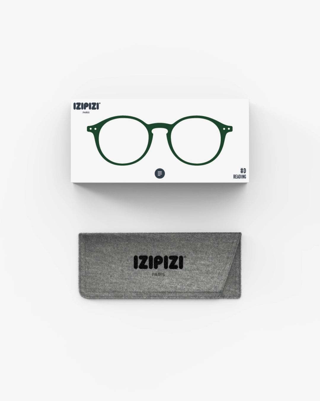 Lentes #D Reading Kaki Green +3