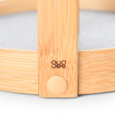 Porta Papel Toalla Color Natural De Bambú