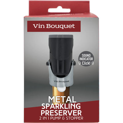 Tapón Conservador (Gris) Con Indicador De Sonido De Plástico