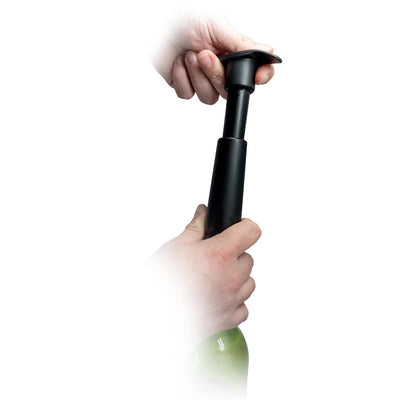 Bomba De Vacío (Negro) + 2 Tapones De Plástico