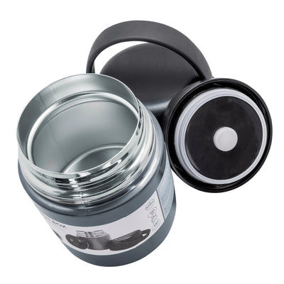 Contenedor Para Alimentos (Gris) 650 Ml De Acero