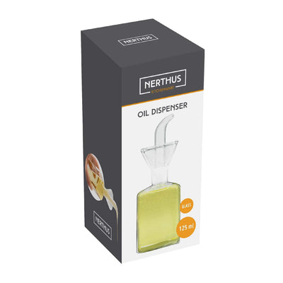 Aceitera 125 Ml (Transparente) De Vidrio