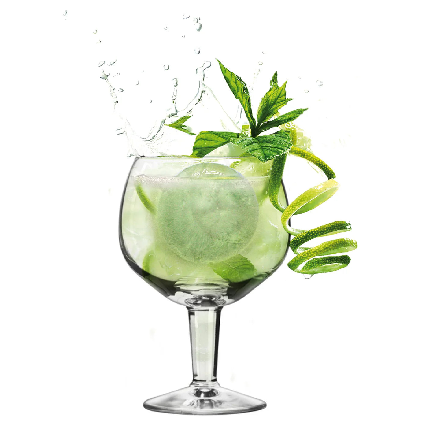 Molde De Hielo (Verde) 4 Esferas De Silicona