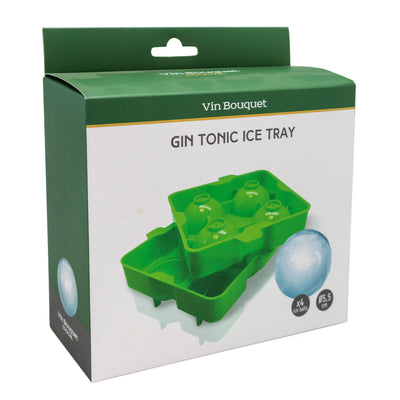 Molde De Hielo (Verde) 4 Esferas De Silicona