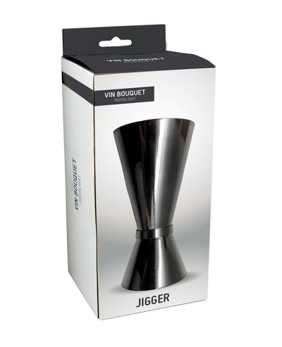 Medidor Para Cocteleria 50-25 Ml (Grafito) De Acero