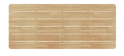 Mesa De Comedor Rectangular Madera Acacia