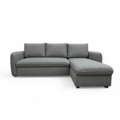 Seccional Sofá Cama Tapiz G8210 Estructura De Madera