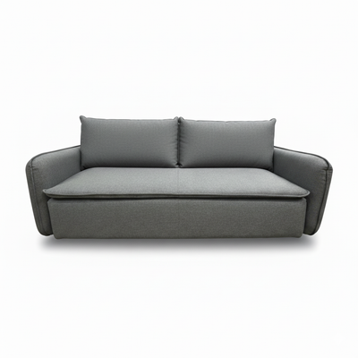 Sofá Cama 3 Cps Tapiz G8210 Estructura De Madera