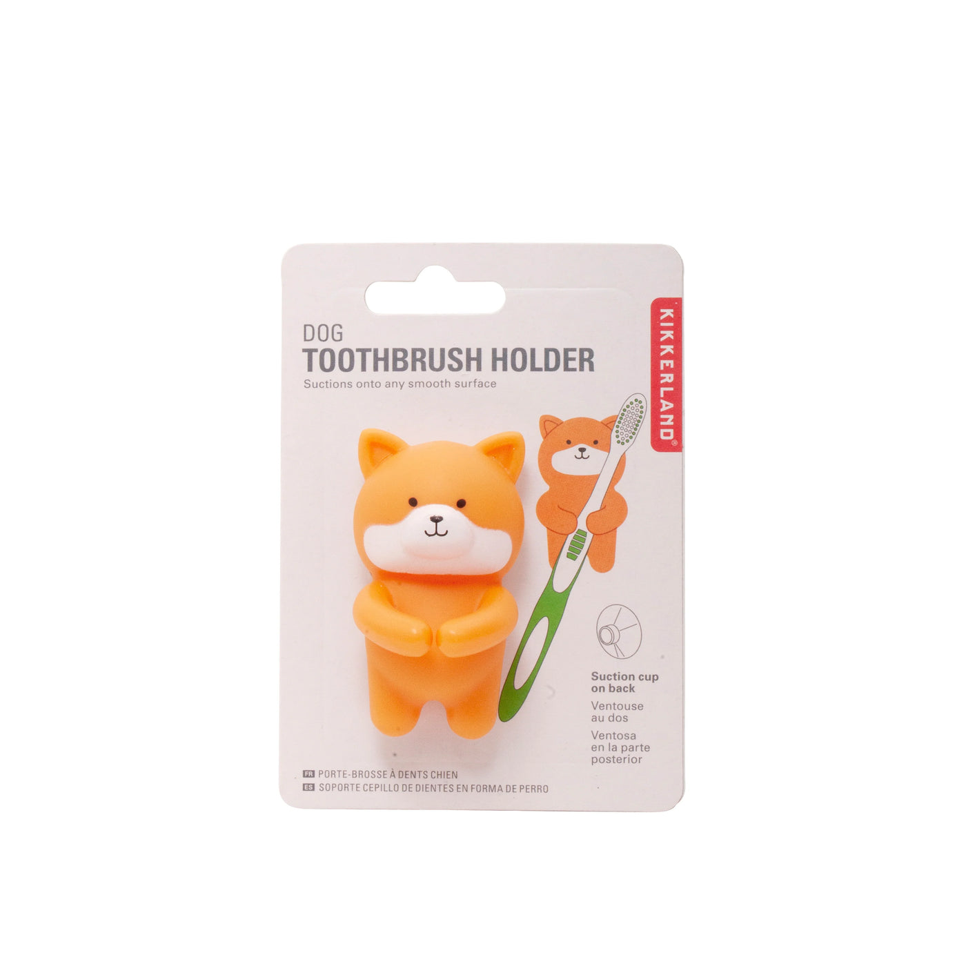 Sujetador De Cepillos De Dientes (Modelo Perro) De Plástico