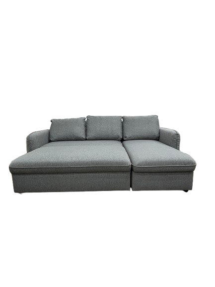 Seccional Sofá Cama Tapiz G8210 Estructura De Madera