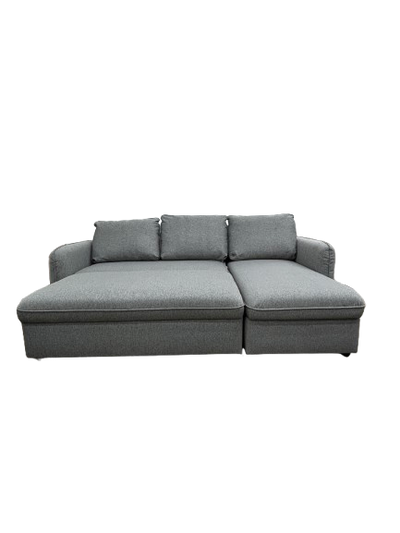 Seccional Sofá Cama Tapiz G8210 Estructura De Madera
