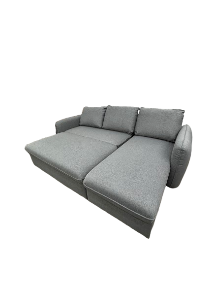 Seccional Sofá Cama Tapiz G8210 Estructura De Madera
