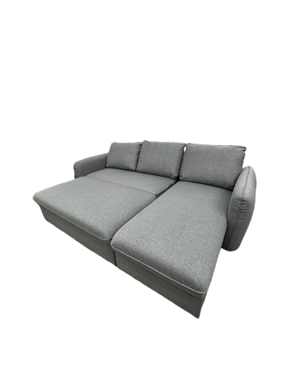 Seccional Sofá Cama Tapiz G8210 Estructura De Madera