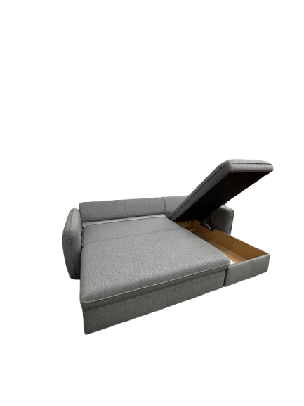 Seccional Sofá Cama Tapiz G8210 Estructura De Madera