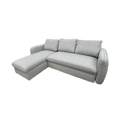 Seccional Sofá Cama Tapiz G8211 Estructura De Madera