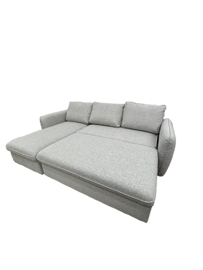 Seccional Sofá Cama Tapiz G8211 Estructura De Madera