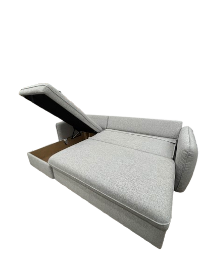 Seccional Sofá Cama Tapiz G8211 Estructura De Madera