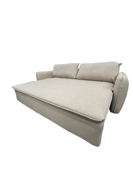 Sofá Cama 3 Cps Tapiz G4361 Estructura De Madera