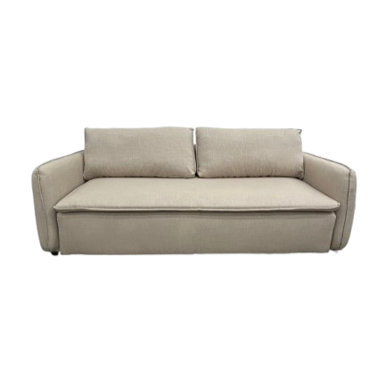 Sofá Cama 3 Cps Tapiz G4361 Estructura De Madera