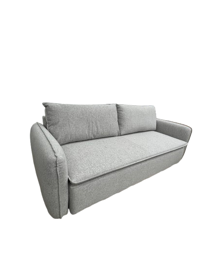 Sofá Cama 3 Cps Tapiz G8211 Estructura De Madera