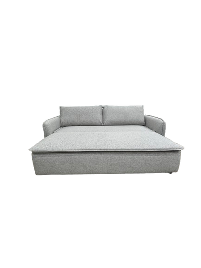 Sofá Cama 3 Cps Tapiz G8211 Estructura De Madera