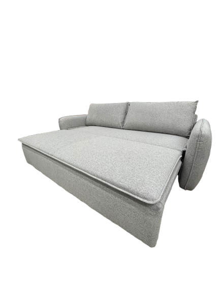 Sofá Cama 3 Cps Tapiz G8211 Estructura De Madera