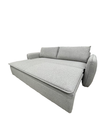 Sofá Cama 3 Cps Tapiz G8211 Estructura De Madera