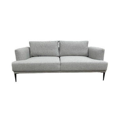 Sofá 2 Cps Tapiz G8211 Estructura De Madera