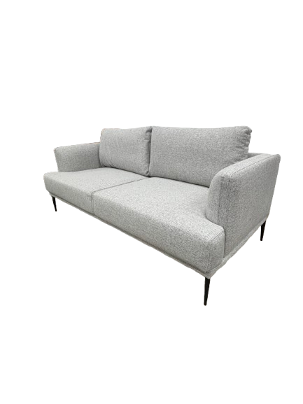 Sofá 2 Cps Tapiz G8211 Estructura De Madera